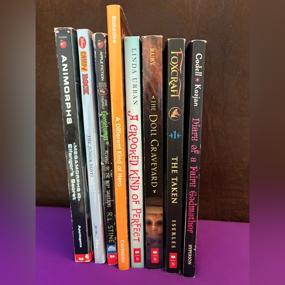 Colorful Book Collection. Some fun. Some scary. For tweens and teens. Us…